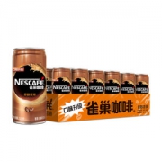 天猫超市 雀巢咖啡 香滑即饮罐装 210ml*24罐整箱