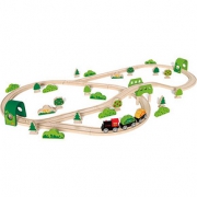 Hape 火车轨道 森林历险套装