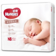 京东PLUS会员：HUGGIES 好奇 皇家铂金装纸尿裤 NB84片 *5件
