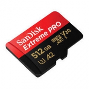 闪迪（SanDisk）A2 512GB TF（MicroSD）存储卡 V30 U3 4K至尊超极速移动版 读速170MB/s 写速90MB/s