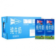HANSANU 德悠 部分脱脂纯牛奶 1L*12盒 *2件