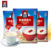 桂格 即食燕麦片冲饮原味1kg*3袋 券后￥45.6