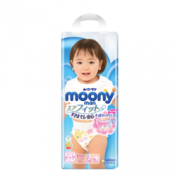 moony 尤妮佳 女婴用拉拉裤 XL38片*4