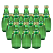 法国 巴黎水 Perrier 天然含气矿泉水 330ml*12瓶