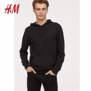 9日0点：H＆M 0717995 男士连帽卫衣