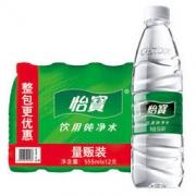 限华南： 怡宝 饮用 纯净水 555ml*12瓶 *3件