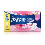 whisper 护舒宝 云感棉超薄透气日用装 240mm 34片