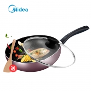美的（Midea） MP-CJ28WOK301A 麦饭石色不粘锅 28cm 69元