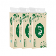 花弄影 竹浆本色卷纸 4层100节36卷 *2件 54.85元包邮（需用券）