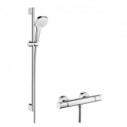 Hansgrohe 汉斯格雅 Croma Select E恒温花洒套装