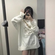 ￥39 卫衣女宽松韩版初秋套头薄款