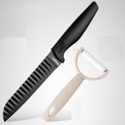 BAYCO 拜格 防粘波浪水果刀 23.3cm 送瓜刨 4.9元包邮（需用券）