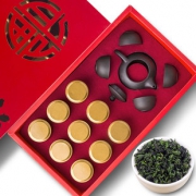 浓香型铁观音乌龙茶小金罐礼盒装150g 券后￥39