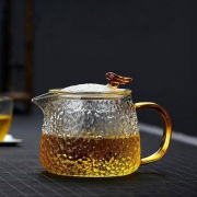 16日10点：yuewoo 悦物 锤纹玻璃功夫茶壶 400ml