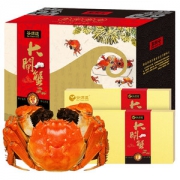 谷源道 阳澄湖大闸蟹礼券 公4两*4只+母3两*4只