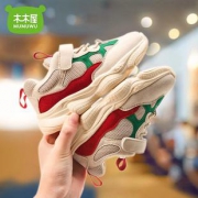 木木屋 中大童休闲网鞋男童老爹鞋 券后￥49.99