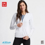 UNIQLO 优衣库 413363 AIRism 女士网眼连帽开衫