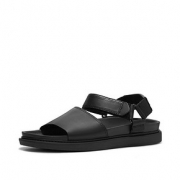 clarks 其乐 男士一字带皮凉鞋