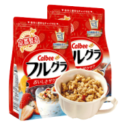 日本销量第一 卡乐比 Calbee 北海道水果早餐营养麦片 700g*2袋