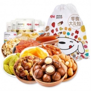18点：京东JOY联名款 百草味 零食大礼包1007g *2件