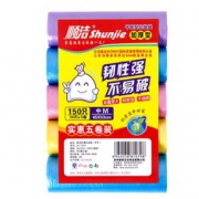 顺洁   加厚垃圾袋   5卷100只 3.8元包邮（需用券）