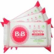 B&B 保宁 婴儿洗衣皂 甘菊花 200g 10件 *2件 125.3元包邮（合6.2元/个）