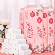 ￥7.9 漫花 14卷家用卫生卷纸
