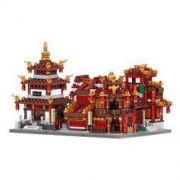 星堡积木 街景中华街系列 XB-01102 套装拼装玩具