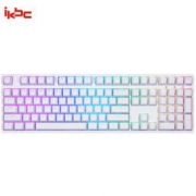 ikbc F410 背光键盘 白色 青轴