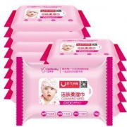 PrettyBaby漂亮宝贝 婴儿护肤手口湿巾10片*15包