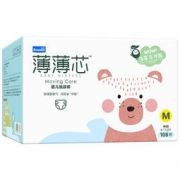 FIVERAMS 五羊 薄薄芯 婴儿纸尿裤 M108片 *2件