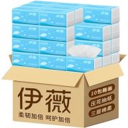 ￥23.7 伊薇纸巾抽纸10包*4