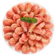 美加佳 加拿大熟冻北极甜虾 400g 45-60只 *8件