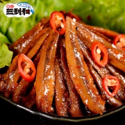 新低  湖南岳阳特产，童记三利和 香辣小鱼仔 50袋x2盒