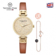 VICTORIA HYDE 维多利亚·海德 火花系列 女士石英腕表