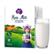 NEPEAN RIVER DAIRY 尼平河 全脂纯牛奶 200ml*24盒 *3件