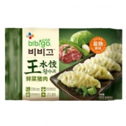 限地区：bibigo 必品阁 鲜菜猪肉王水饺600g（24只）