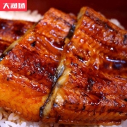 好吃又营养，大渔场 日式蒲烧烤鳗鱼  200gx3件