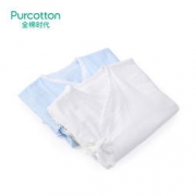 PurCotton 全棉时代 婴儿纯棉纱布和尚服 2件