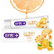 运费券收割：Saky 舒客 维C营养牙膏 鲜橙薄荷 120g *2件