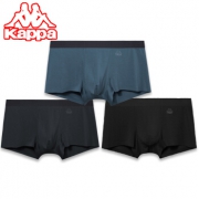 京东PLUS会员：kappa 卡帕 男士 莫代尔抗菌内裤 3条装 *3件 132.45元（合44.15元/件）
