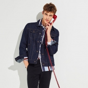 GIORDANO 佐丹奴 01078644 男士牛仔夹克 过期139.9元