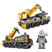 SEMBO BLOCK 森宝积木 107004流浪地球 CN373工程车 243PCS+