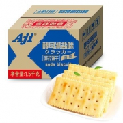 18点：Aji  苏打饼干 酵母减盐味 1.5kg/箱