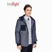 PLUS会员：INTERIGHT 7871951 男士棉服外套