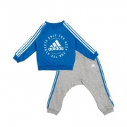 88VIP：adidas 阿迪达斯 婴童针织卫衣运动套装 低至106.9元（199元，双重优惠）