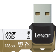 Lexar 雷克沙 Professional 1000x 128GB V60 TF存储卡 329元包邮