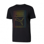 21点开始：PUMA 彪马 Rainbow 597850 男子T恤 79.5元（前500件）
