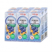 京东超市 马来西亚进口 日本POKKA 鲜活蓝莓冰红茶 250ml*6瓶超值分享装*8件