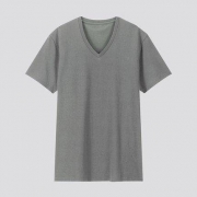 9日0点：UNIQLO优衣库 418694 男士V领T恤
